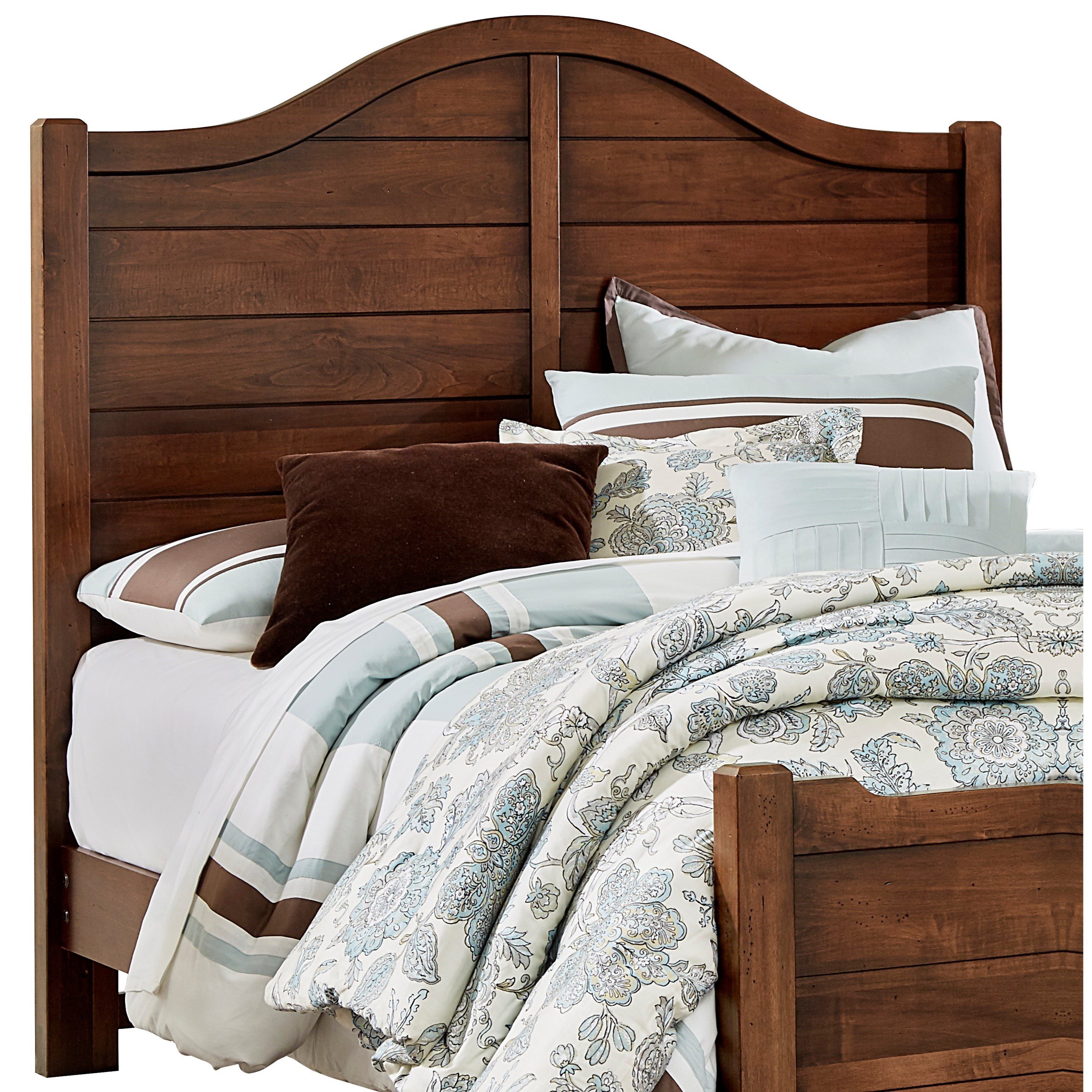 Vaughan Bassett American Maple 400669 Solid Wood King Shiplap